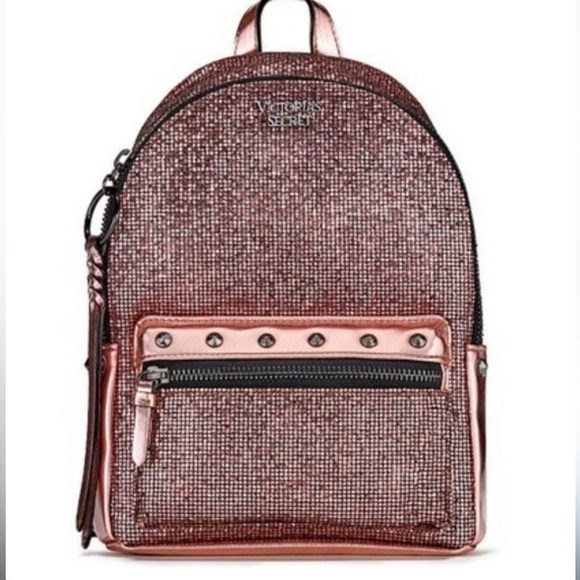 VICTORIA\'S SECRET GLITTER MINI BACKPACK NWT
